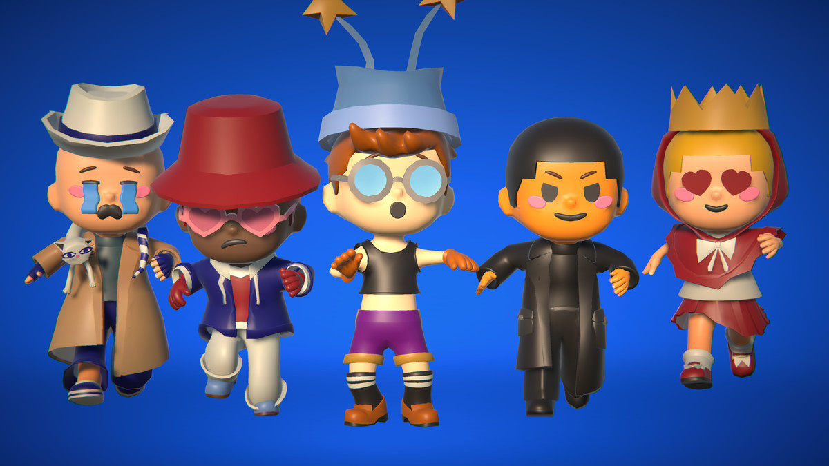 Cute Modular Character Pack – Low Poly Animated
