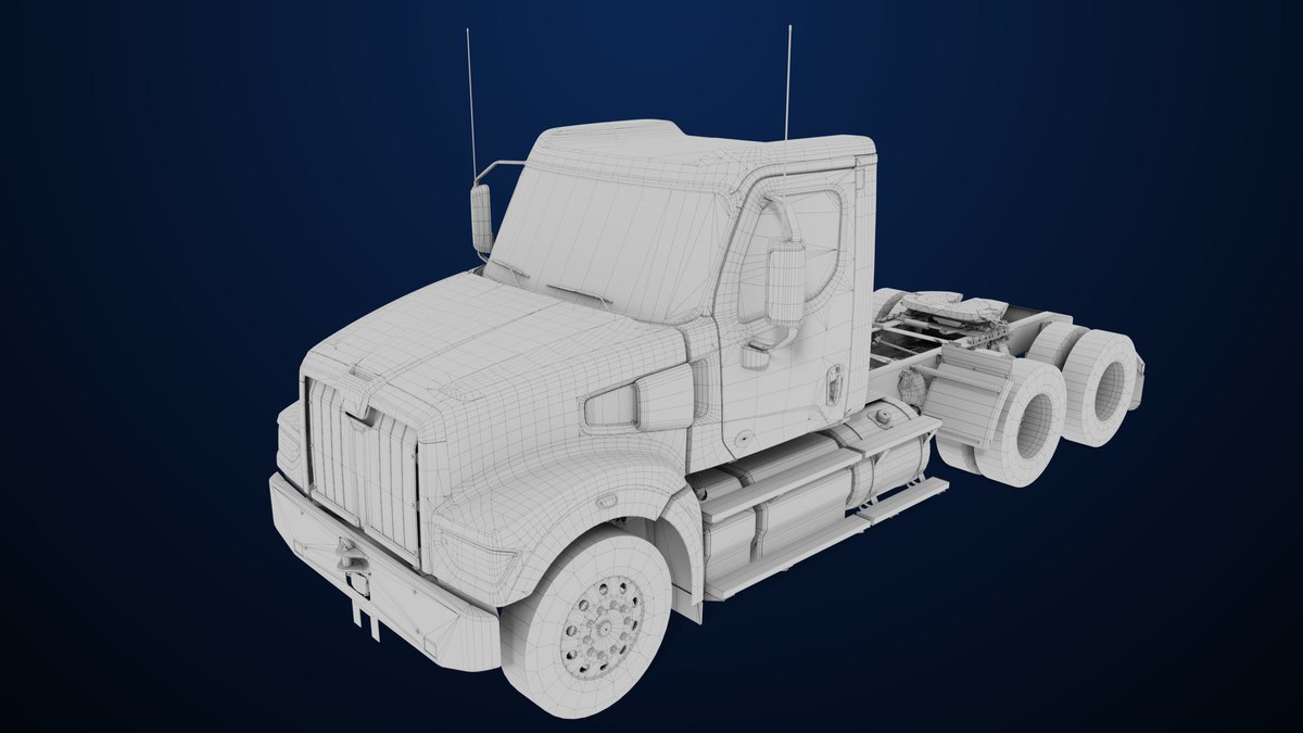 Heavy Truck 7 Chassis Collection URP HDRP Textures