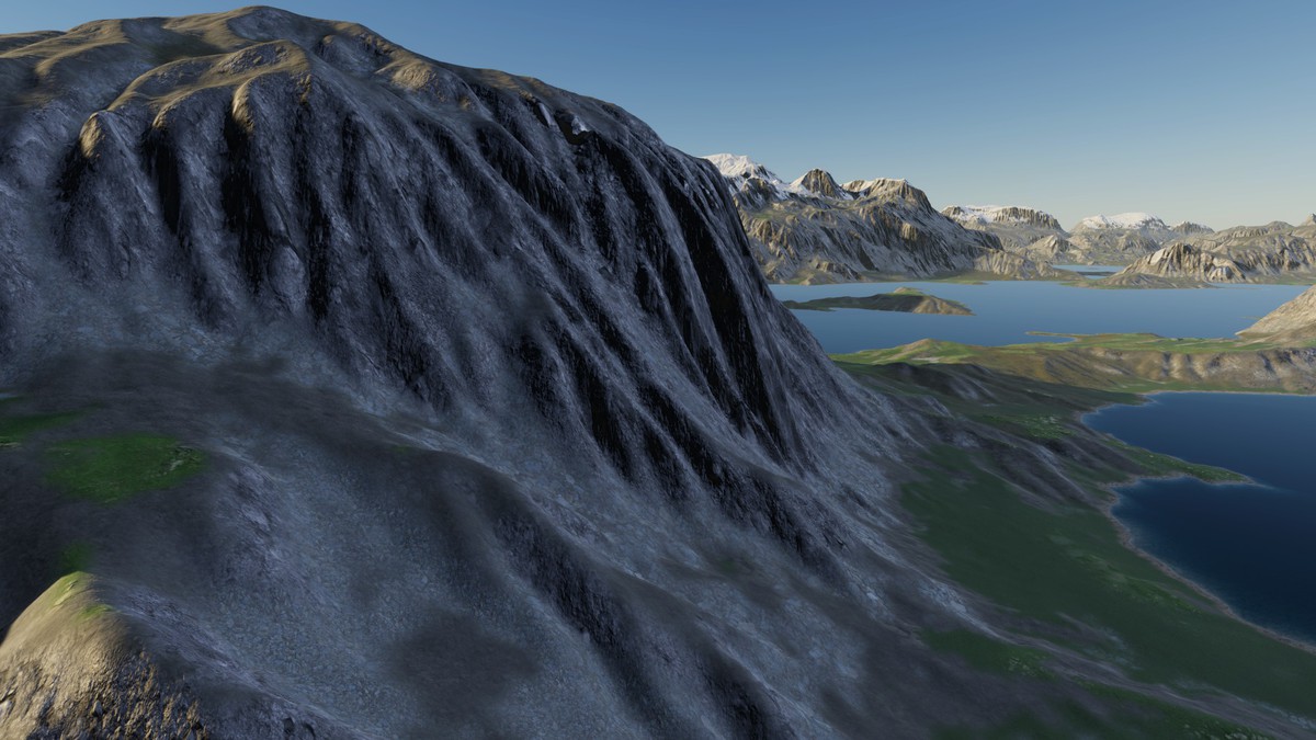 Procedural Mountains & Rivers 8K - 37 Terrains