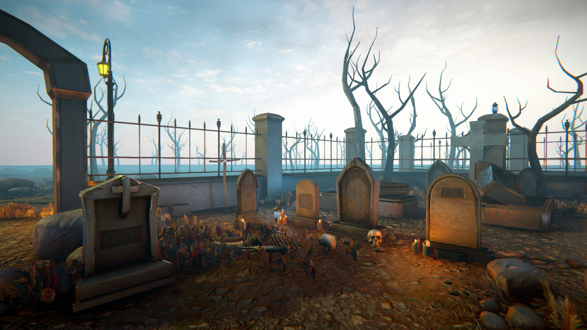 Realistic Cemetery Asset Package