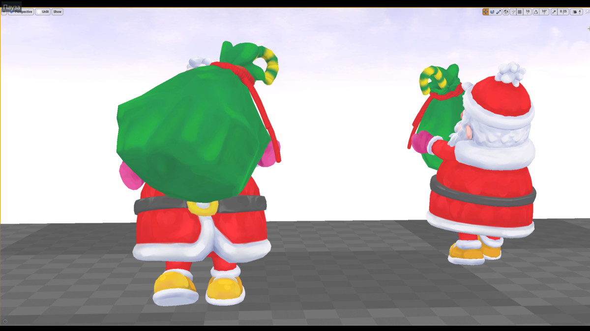 santa claus 24 animations