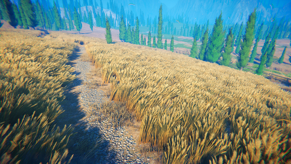 Stylized Cypress Valley