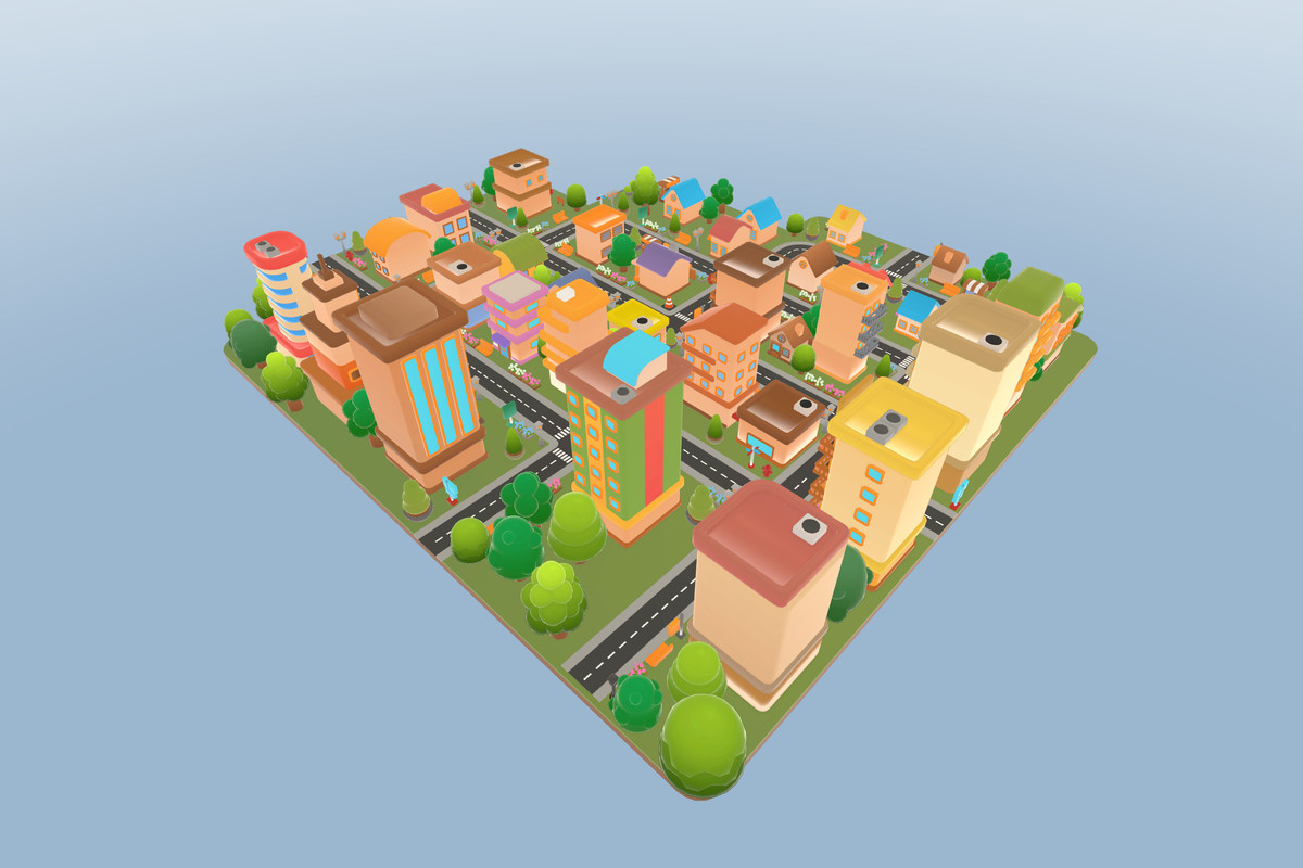 Cozy City - Chibi Stylized City Buildings 02
