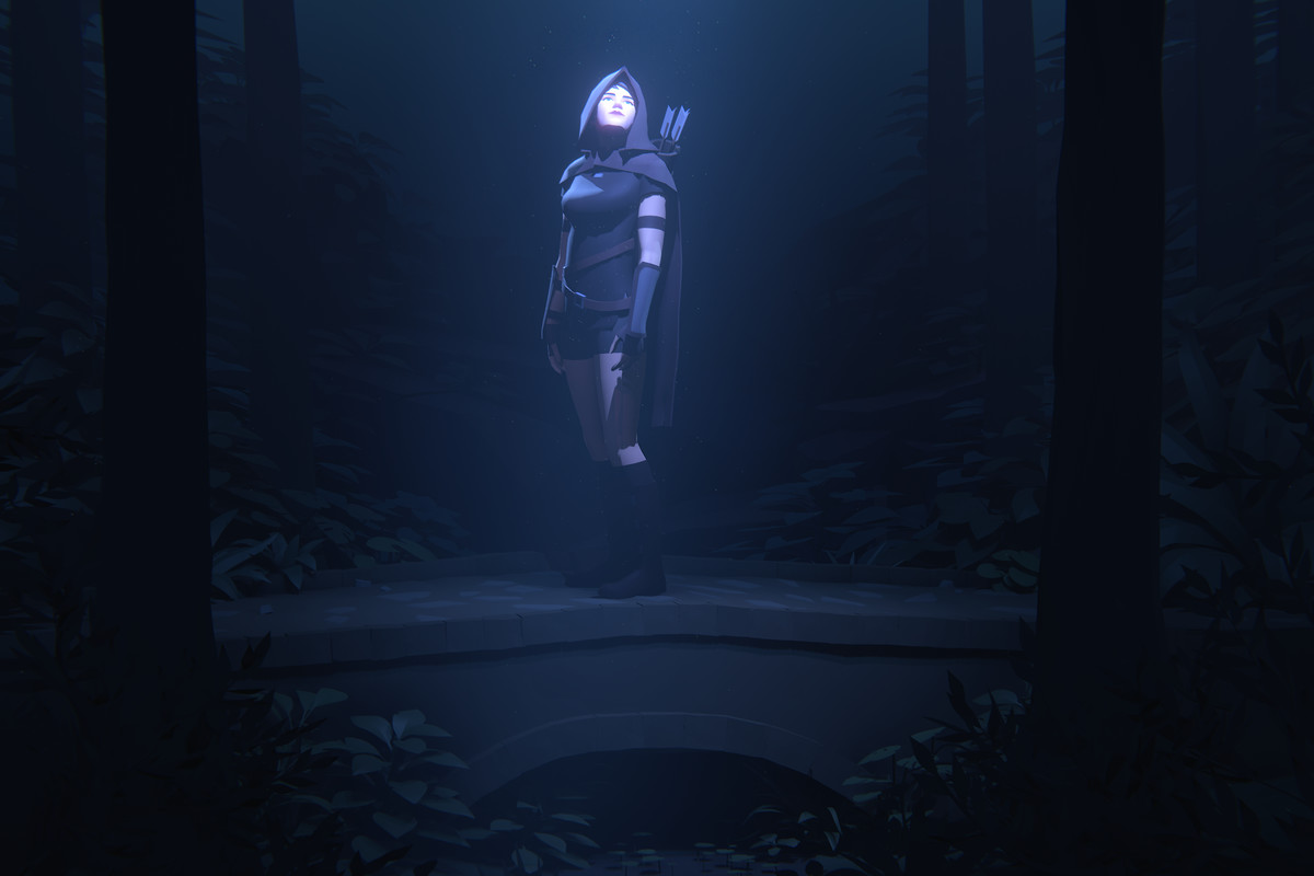 Polyquest Heroes: Warrior I Huntress