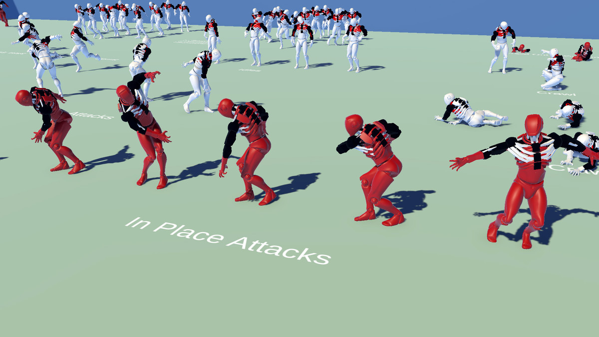 Zombie Animations Set
