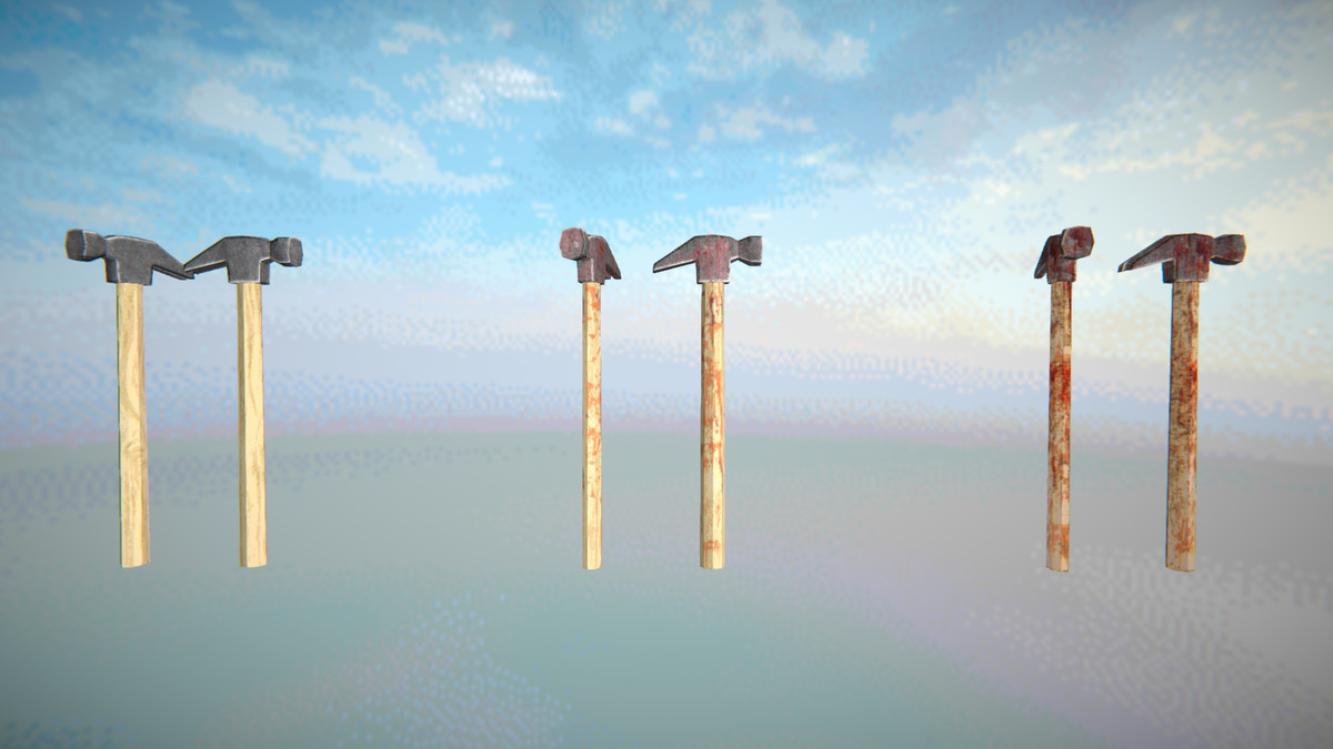 PSX Retro Horror Mega Melee Weapons Bundle Asset Package