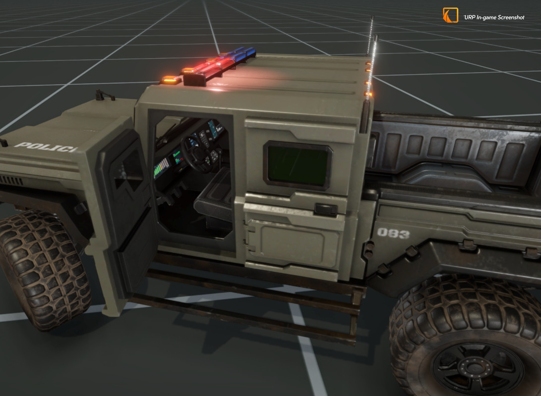 Armor Police Vehicle Physics (3 in 1 Bundle)