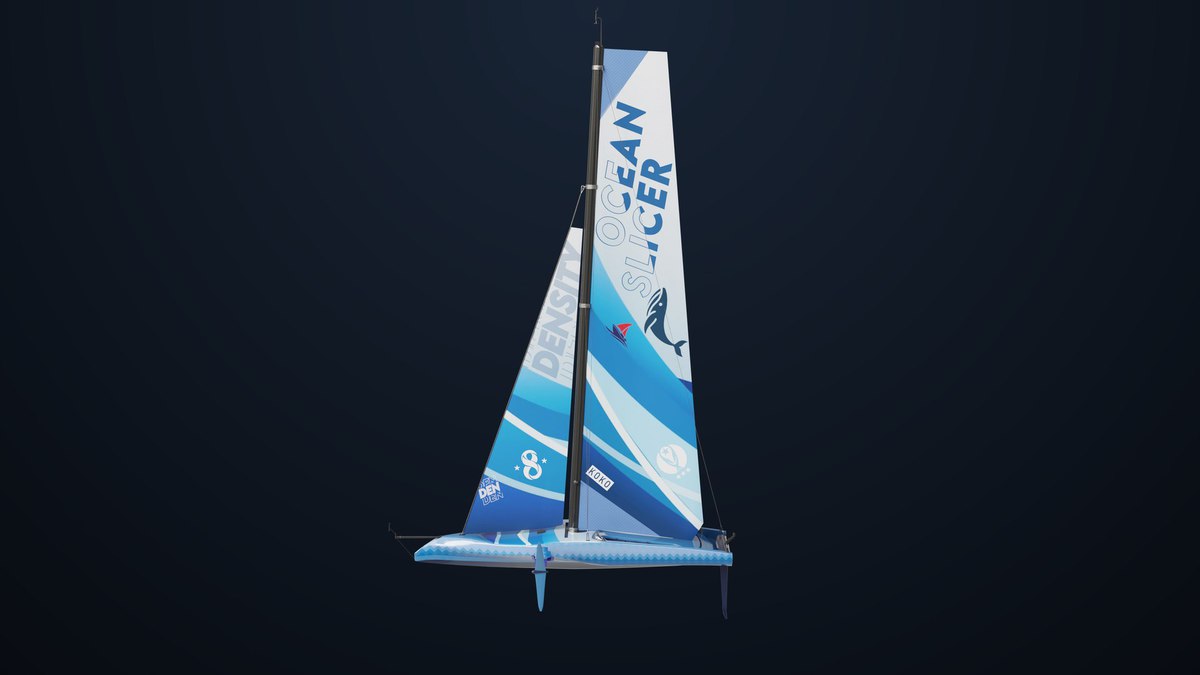 Yacht Hydrofoil Sailing Boats HDRP URP Textures