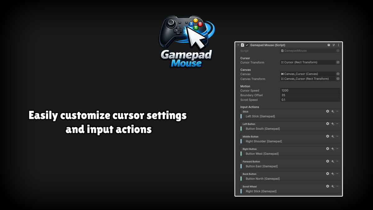 Switch Input Device & Gamepad Mouse