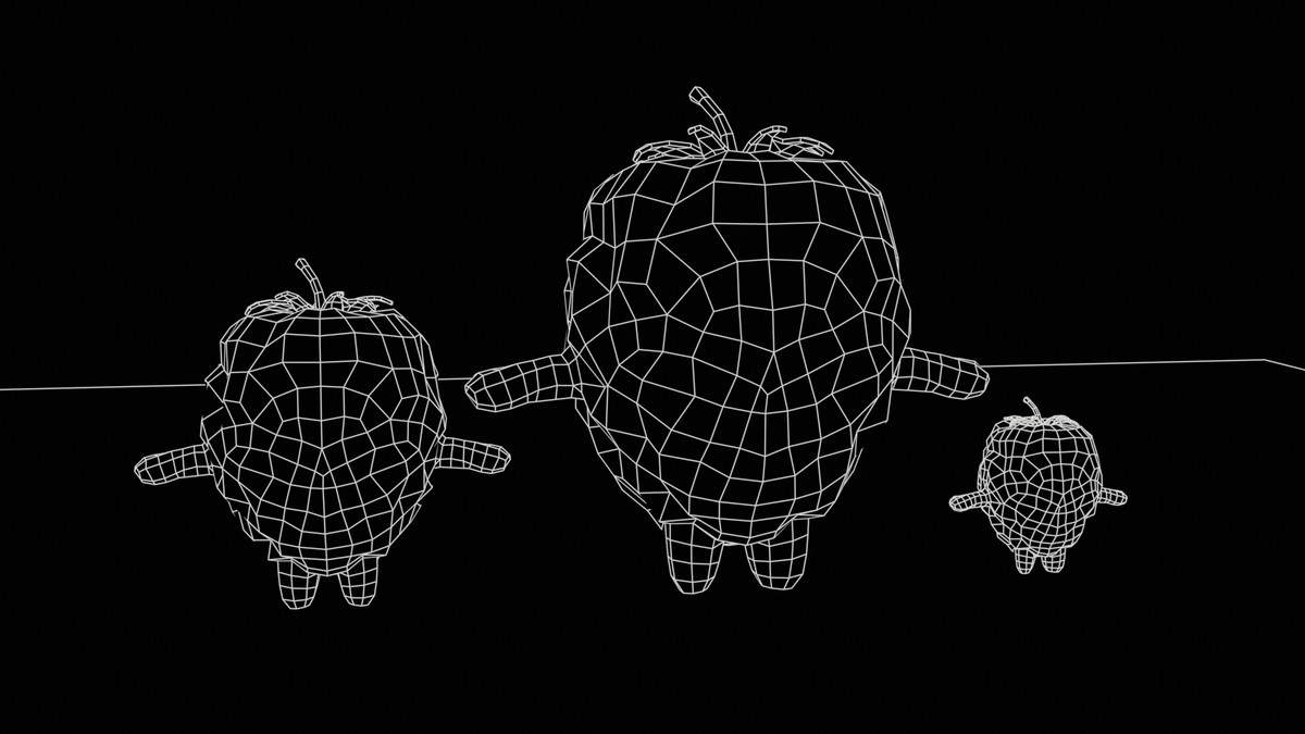 Chibi Fruit Blackberry Two