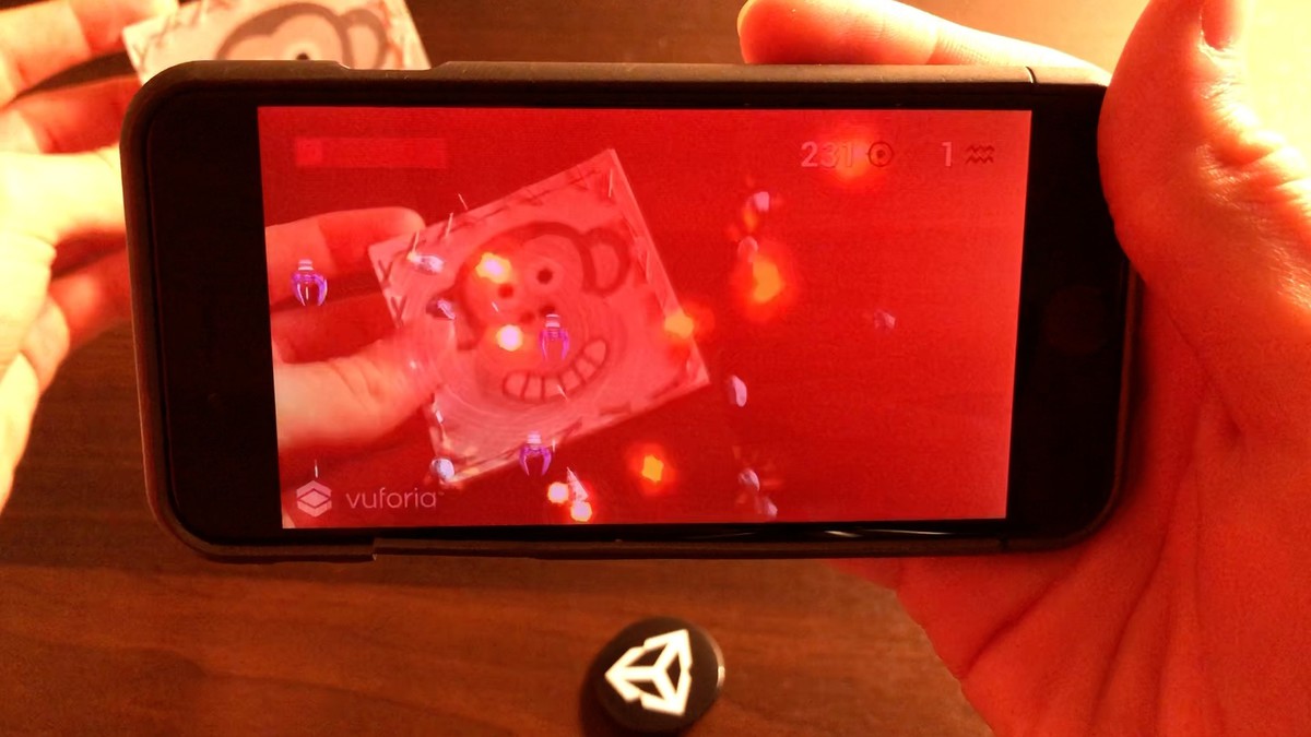 AR Space Shooter: Augmented Reality with Vuforia AR — AR Shooter