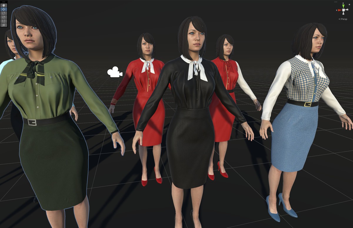 Asian Office girl