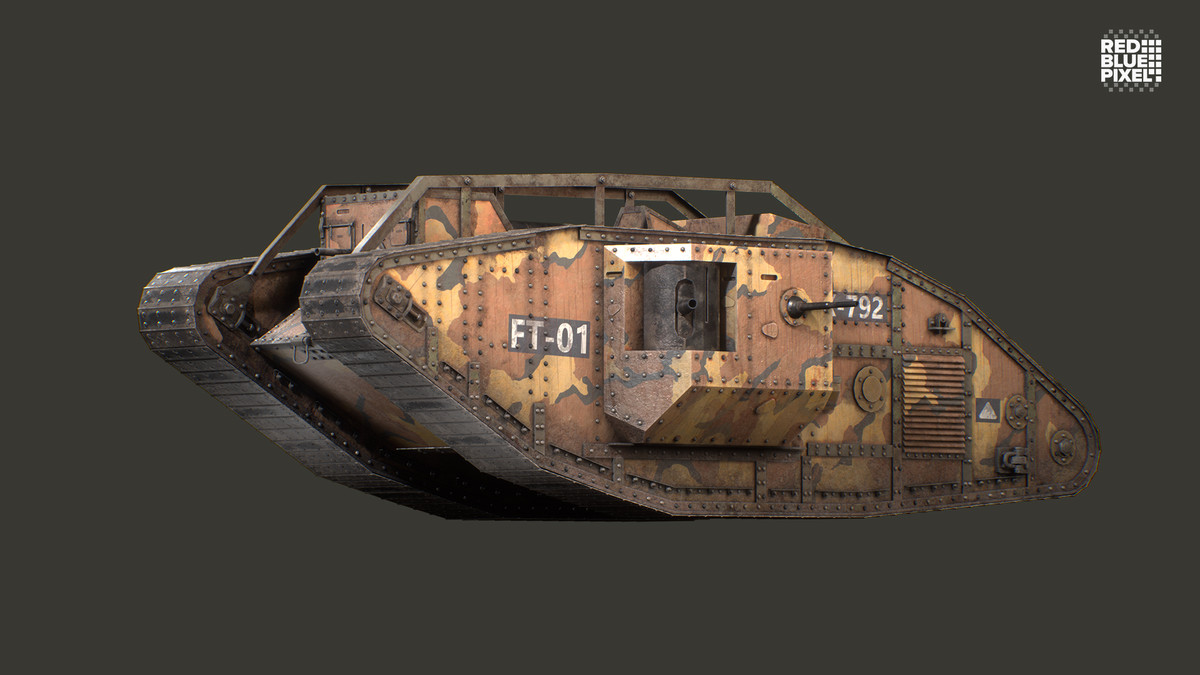British Mark IV Male Tank