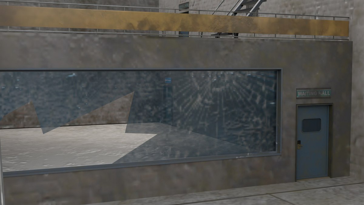 Old Abandoned Warehouse Interior And Exterior URP HDRP Textures