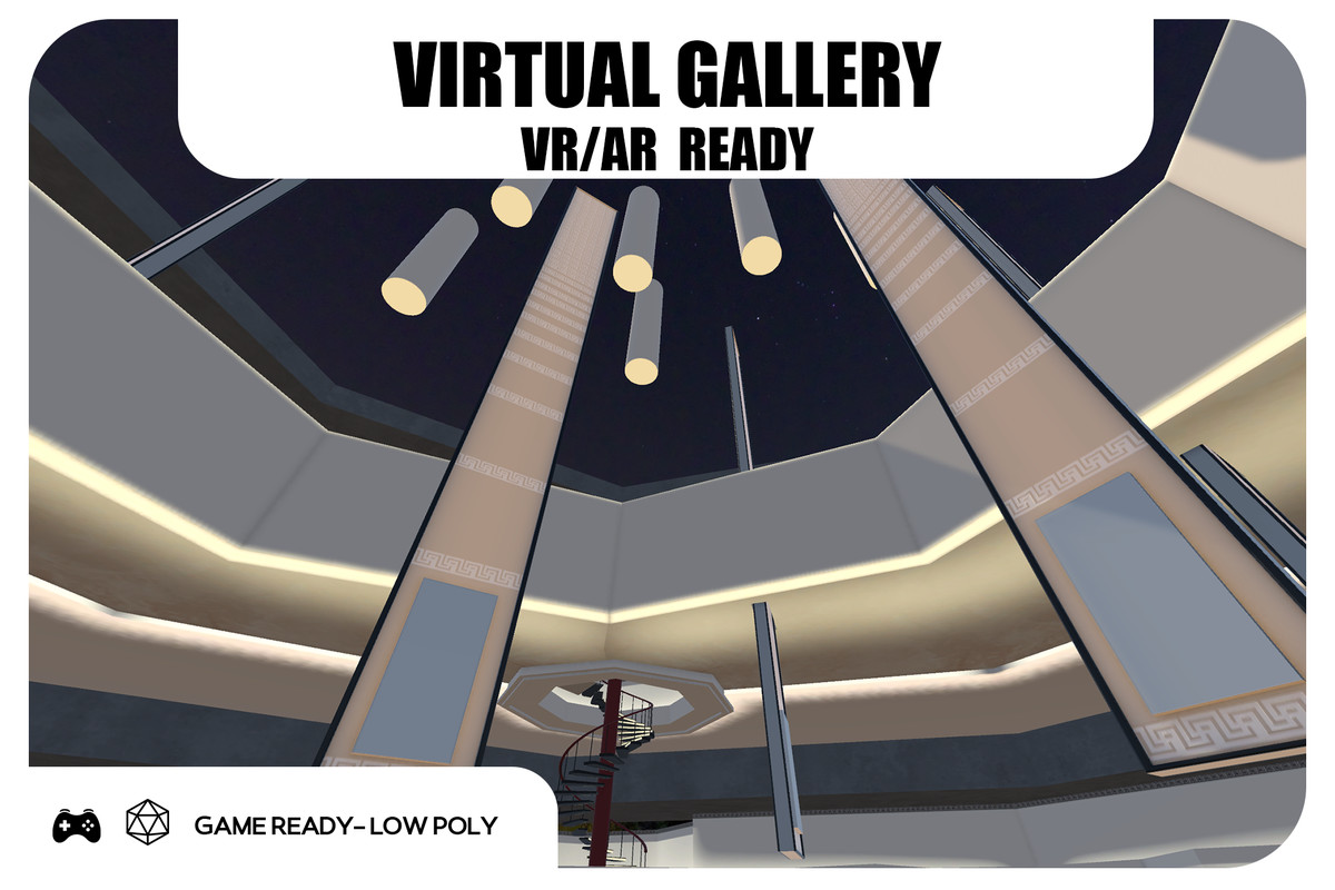 Modern Virtual Gallery – VR/AR Ready