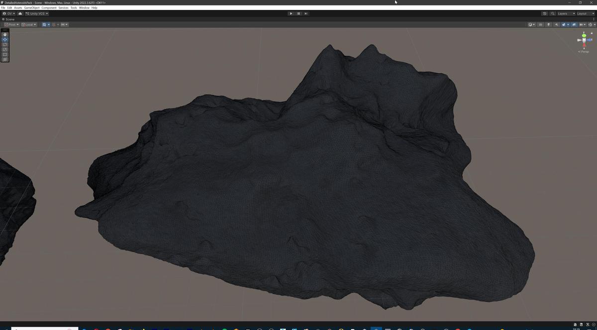 Detailed Asteroids Pack (22 high-poly 3D assets)