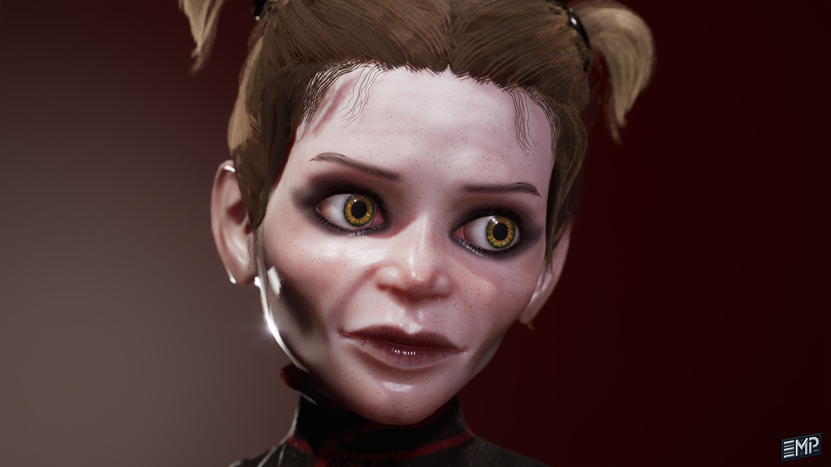 Creepy girl