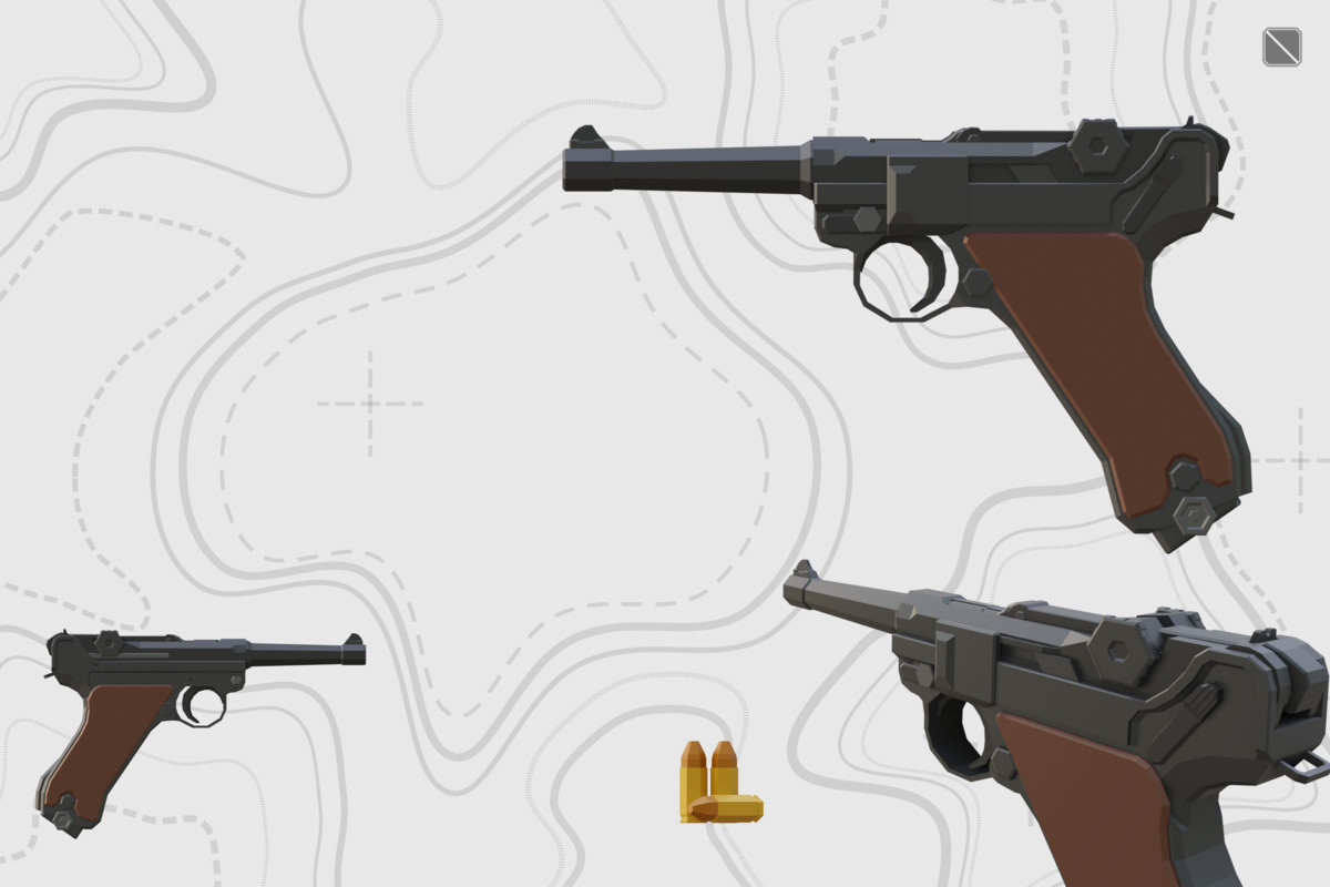 Low Poly Weapon Bundle Pack Fin