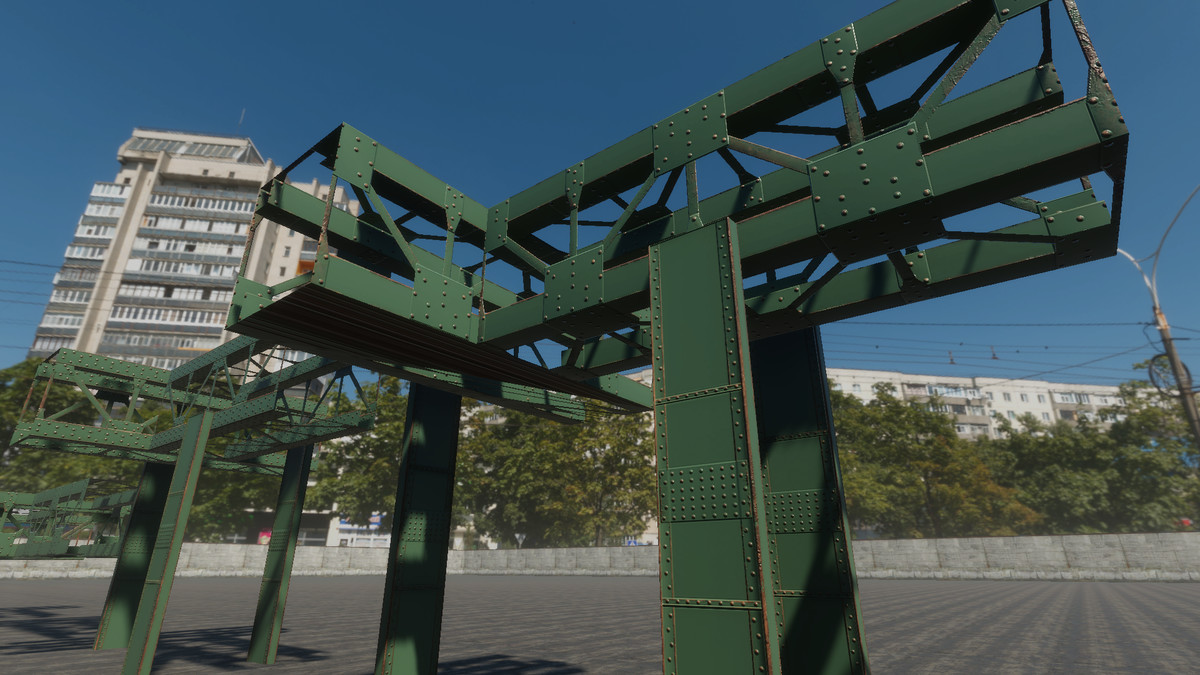 Beams and Truss Construction Set HQ