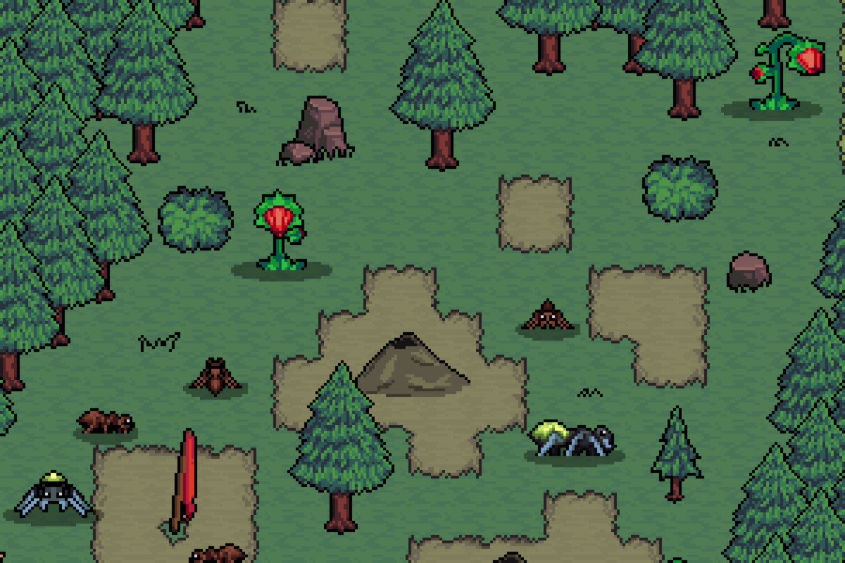 100 Topdown Monsters Vol. 1 - Pixel Art, image 7