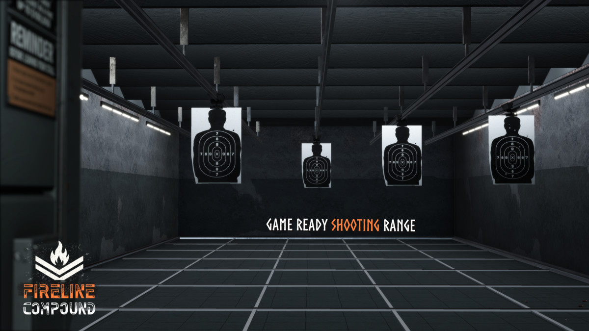 Modular Shooting Range (Military Base, Military Facility, Shooting Range, Army)