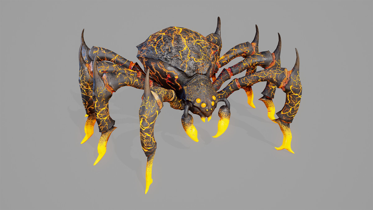 Stylized_Spider_3_7 Skin Variants Pack