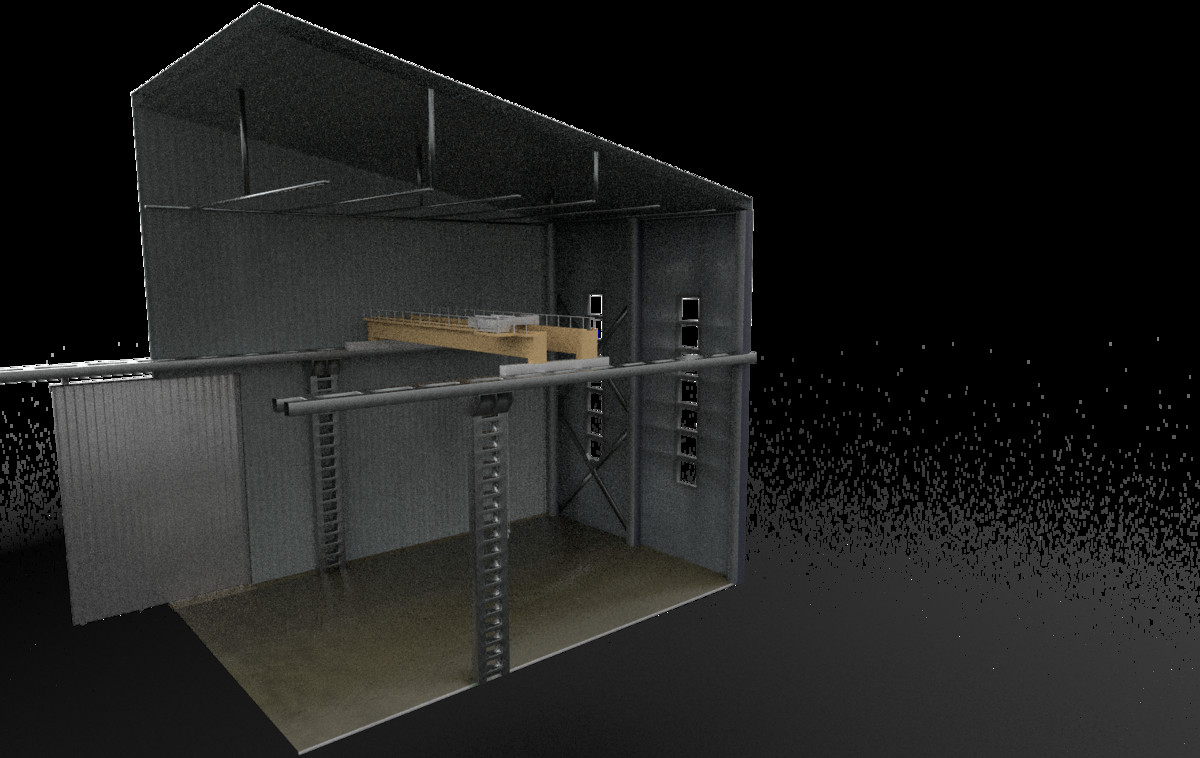 Modular Factory Kit - Scalable Low Poly Warehouse