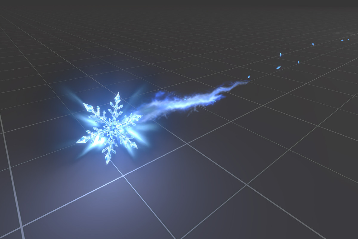 Realistic RPG ice and snow effects set