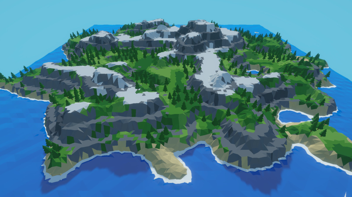 Facet: Low Poly & Blocky Terrain Editor