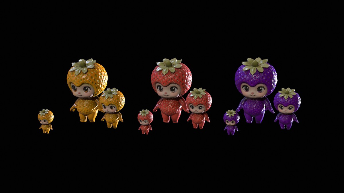 Chibi Fruit Strawberry