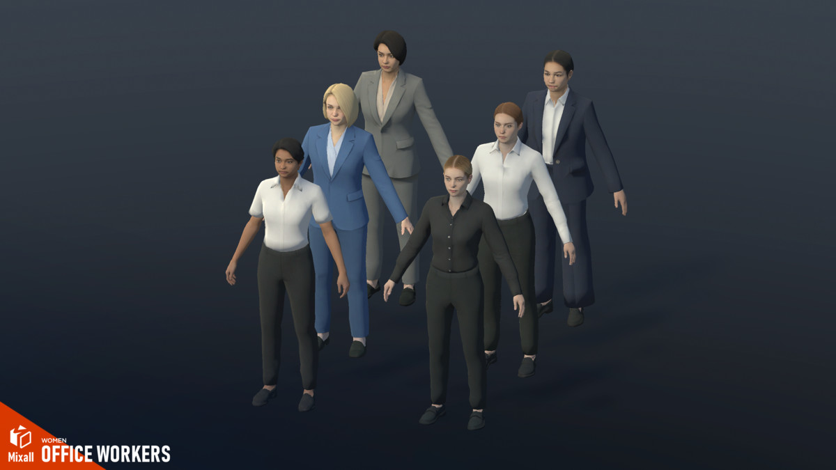 Office workers - city characters pack