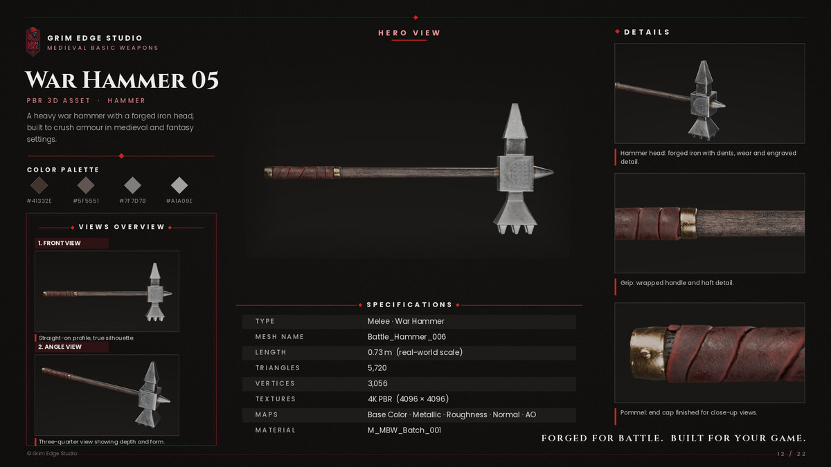 Medieval Basic Weapons