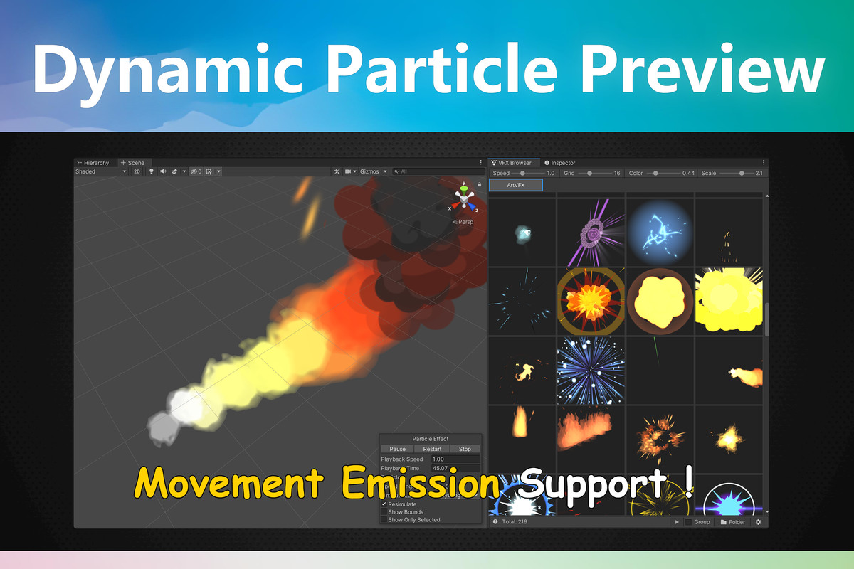 Dynamic Particle Preview | VFX Browser