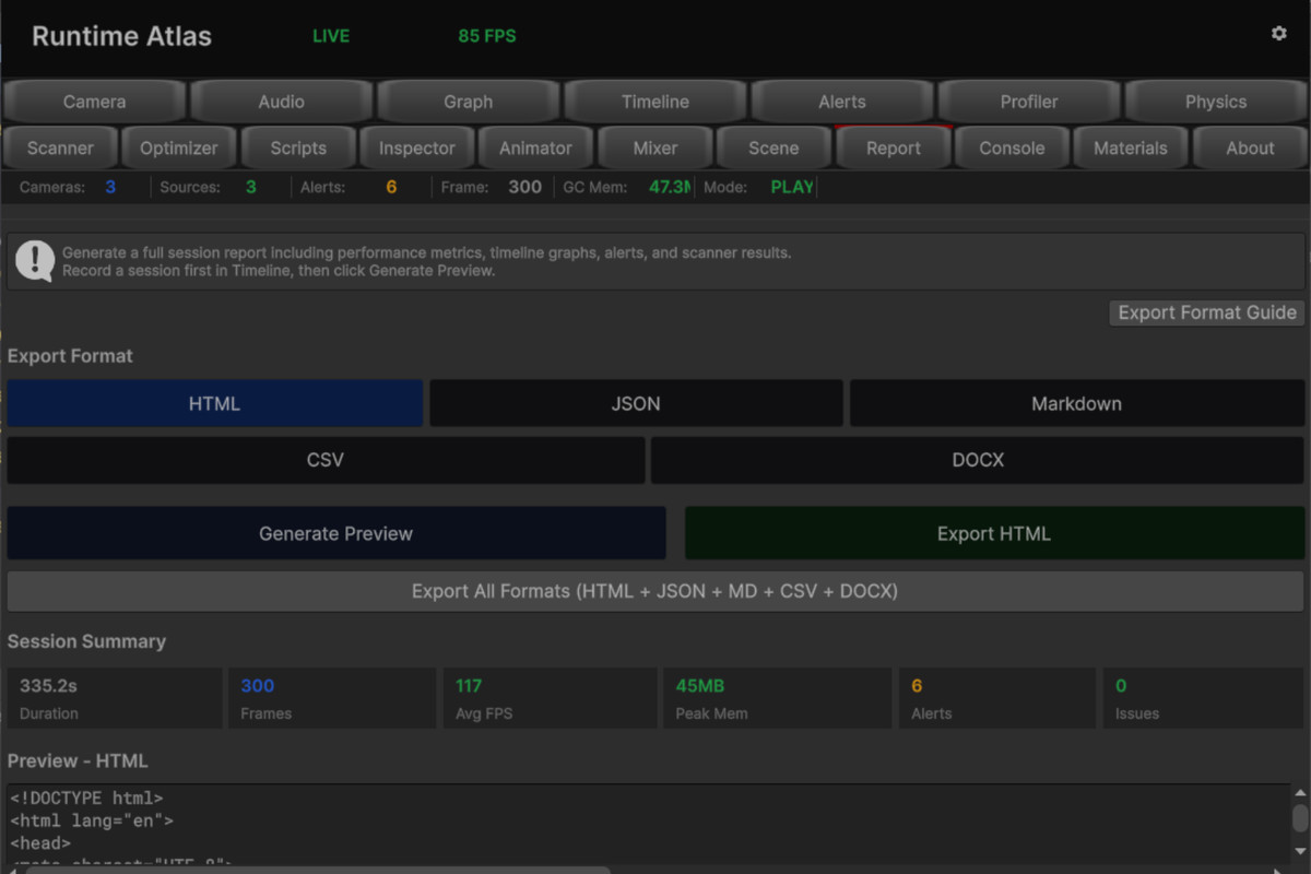 Runtime Atlas
