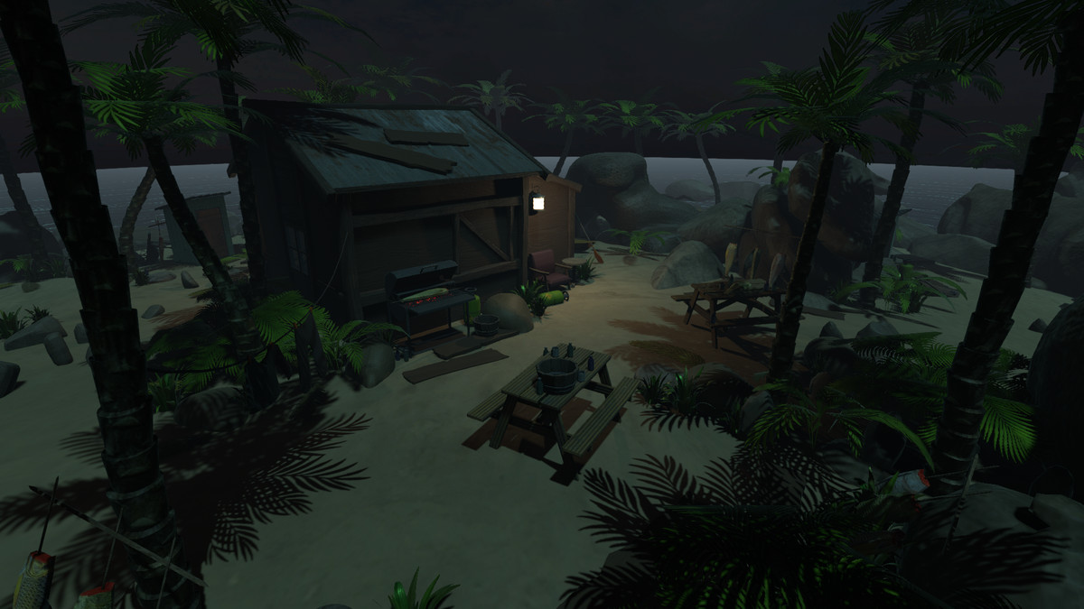 Realistic Beachfront Small Cabin Asset Package