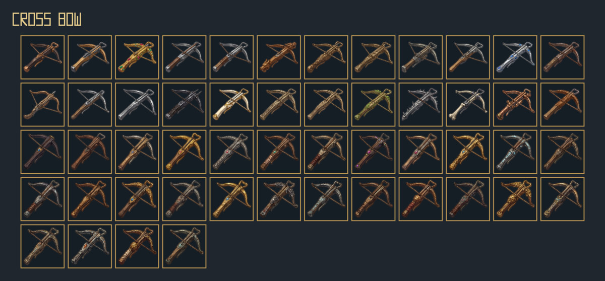863 Weapon Icons – Mega RPG Weapon Pack