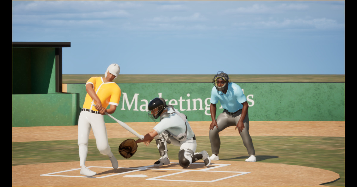 Baseball & Softball Animation Pack - Characters Included (1900+ Animations)