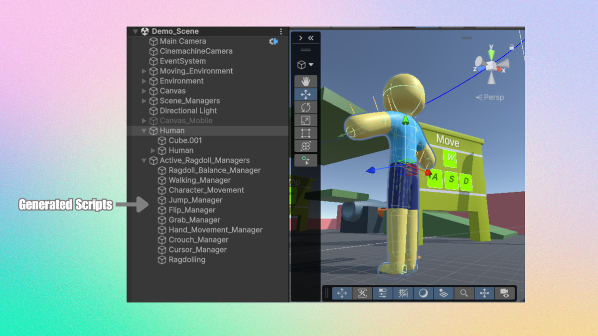 Easy Active Ragdoll Creator