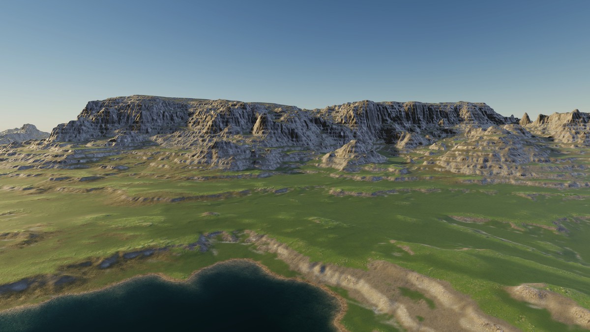 Procedural Terraces & Lava 8K - 36 Terrains