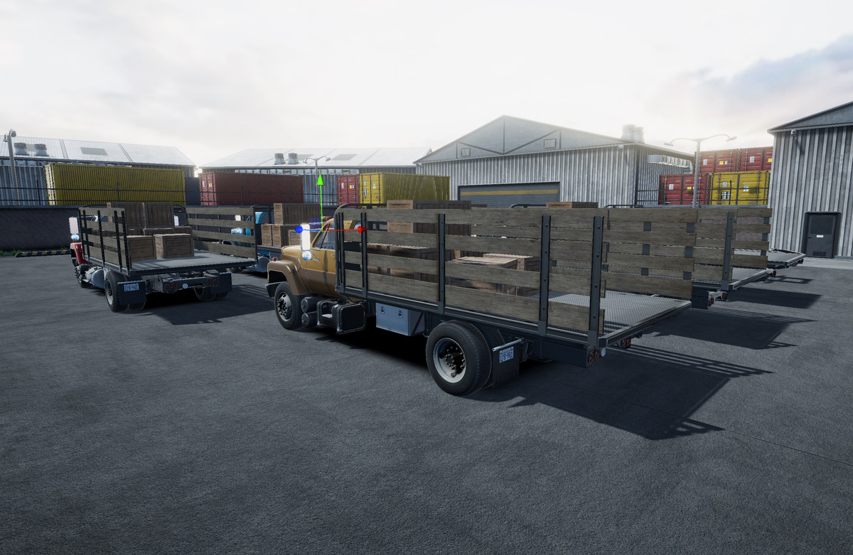 80s Stakebed truck