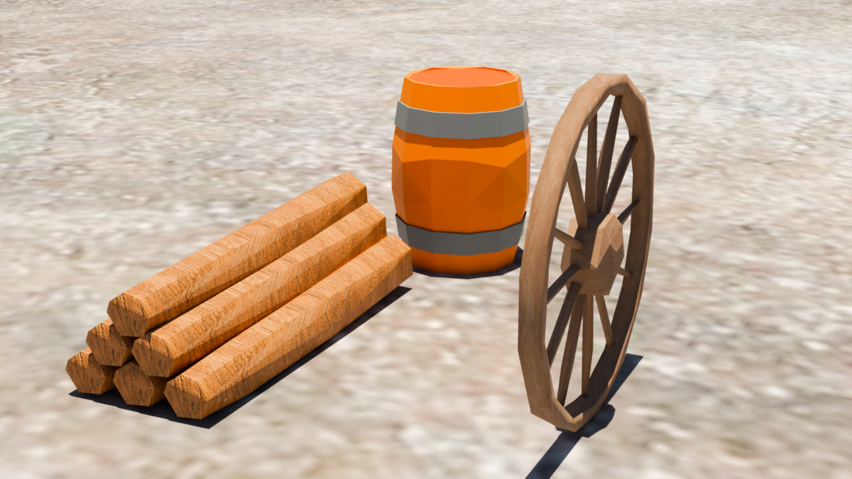 AIRIDev Village Props