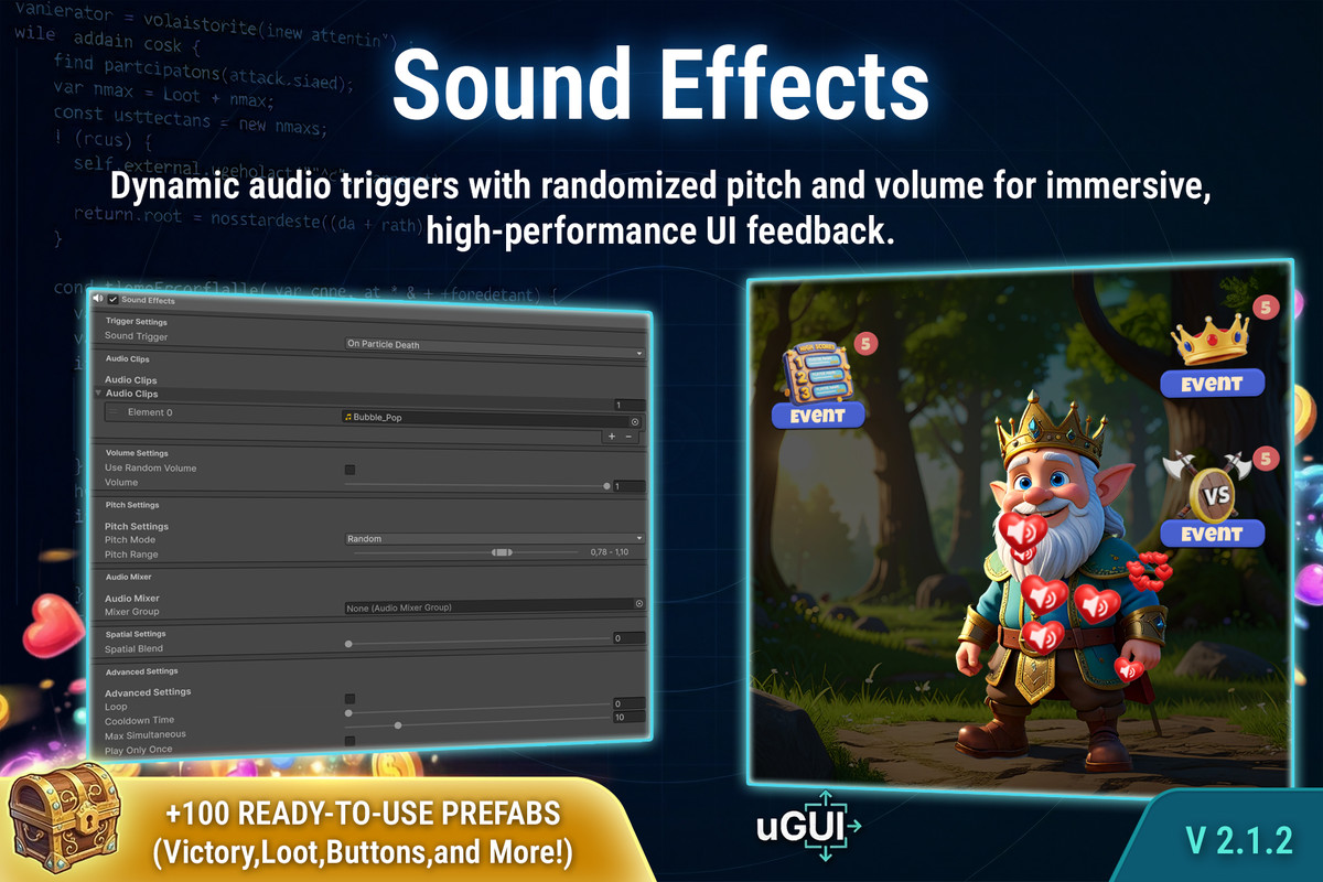 UI Particle System: Native Canvas VFX