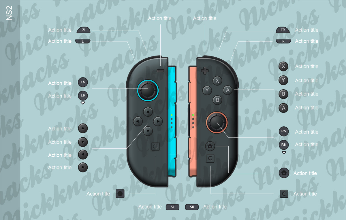 Controller Overlays & Button Kits (3 styles) x9 controllers +keyboard/mouse