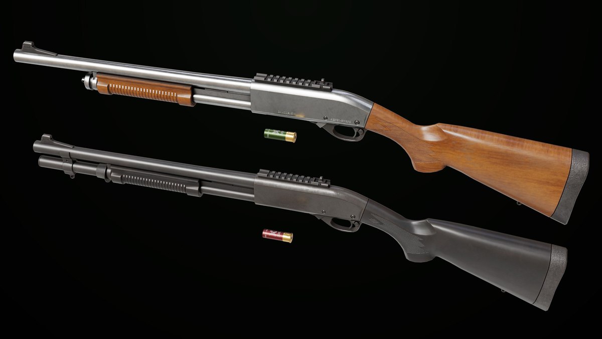 Shotgun Collection 01 URP HDRP Textures