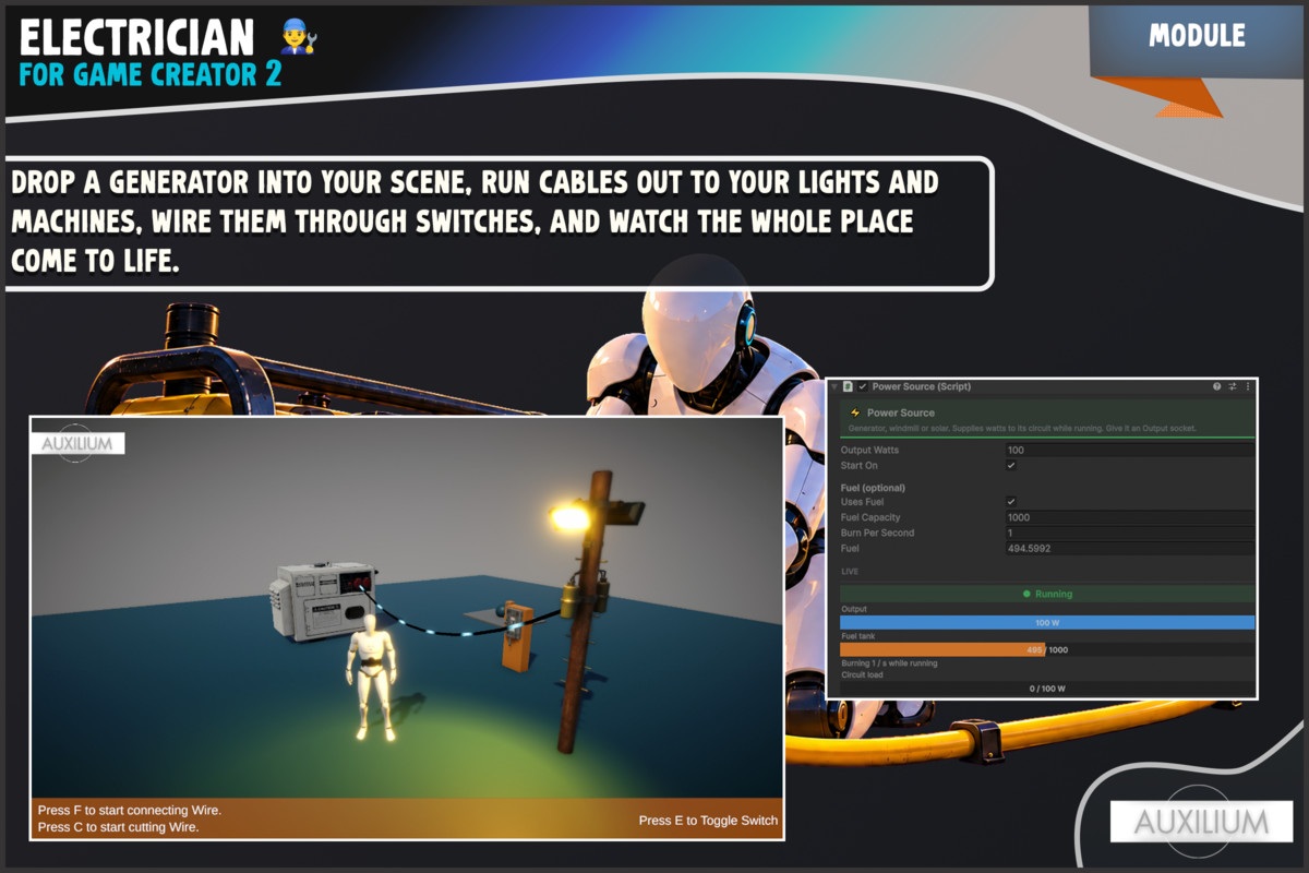 Electrician | Game Creator 2