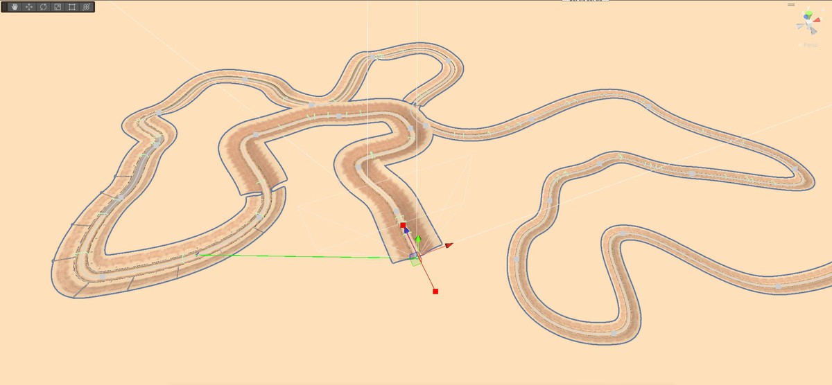 Spline Tool With Race Controller