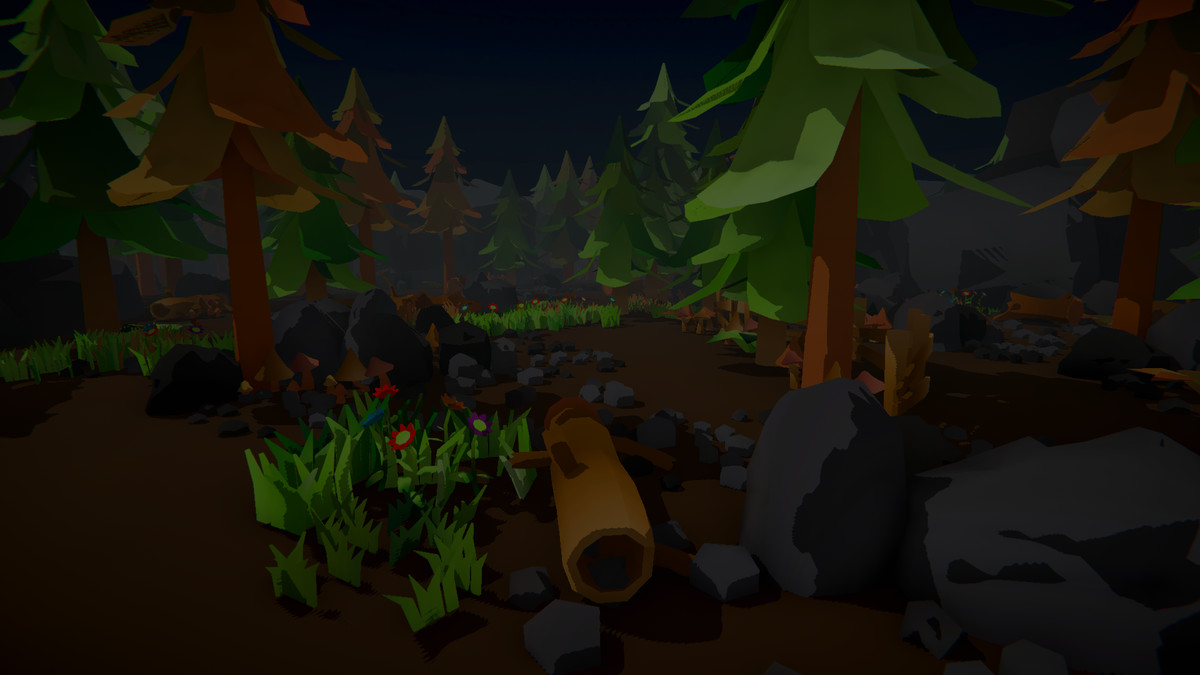 Polygonal Woodlands Nature Asset Package