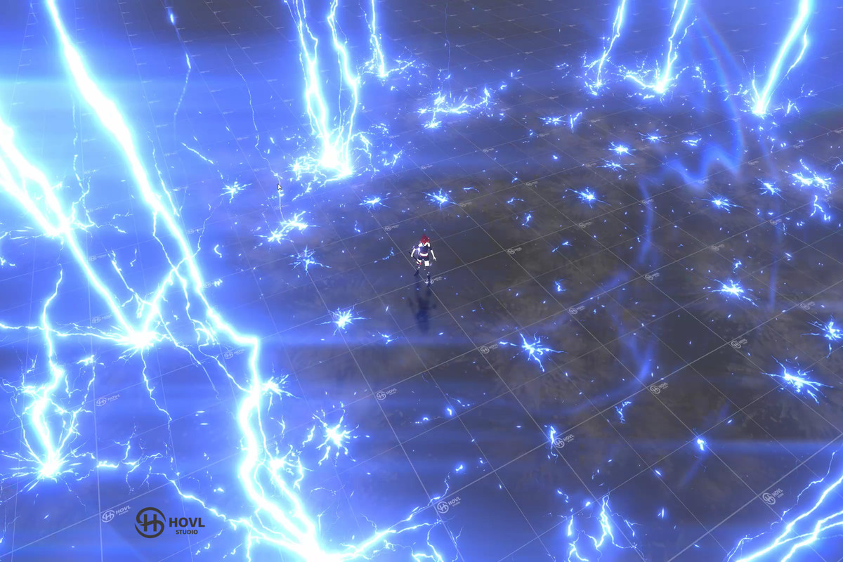 Realistic Lightning VFX - AoE, projectiles, strikes and more