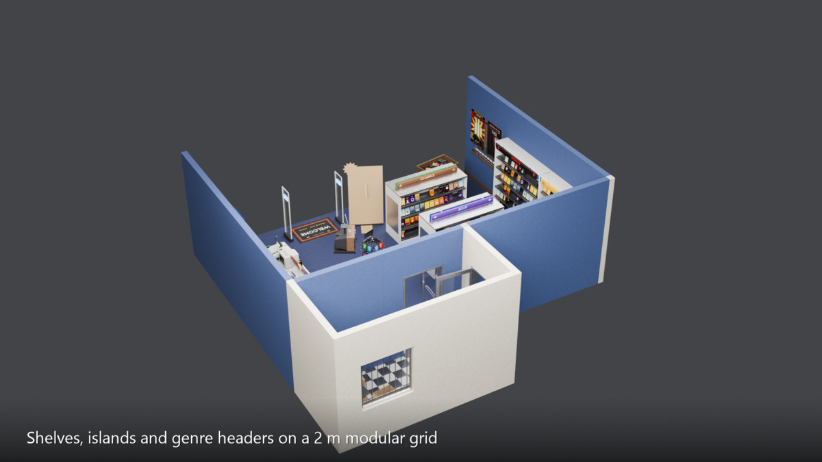 Video Store Kit: Interactive '90s Rental Store
