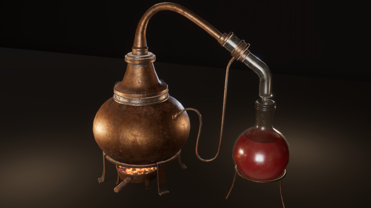 Medieval Alchemist kit